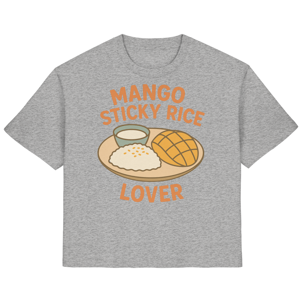 Mango Sticky Rice Lover – Thai Dessert Shirt | Thailand Food Design - Ladies Organic Shirt
