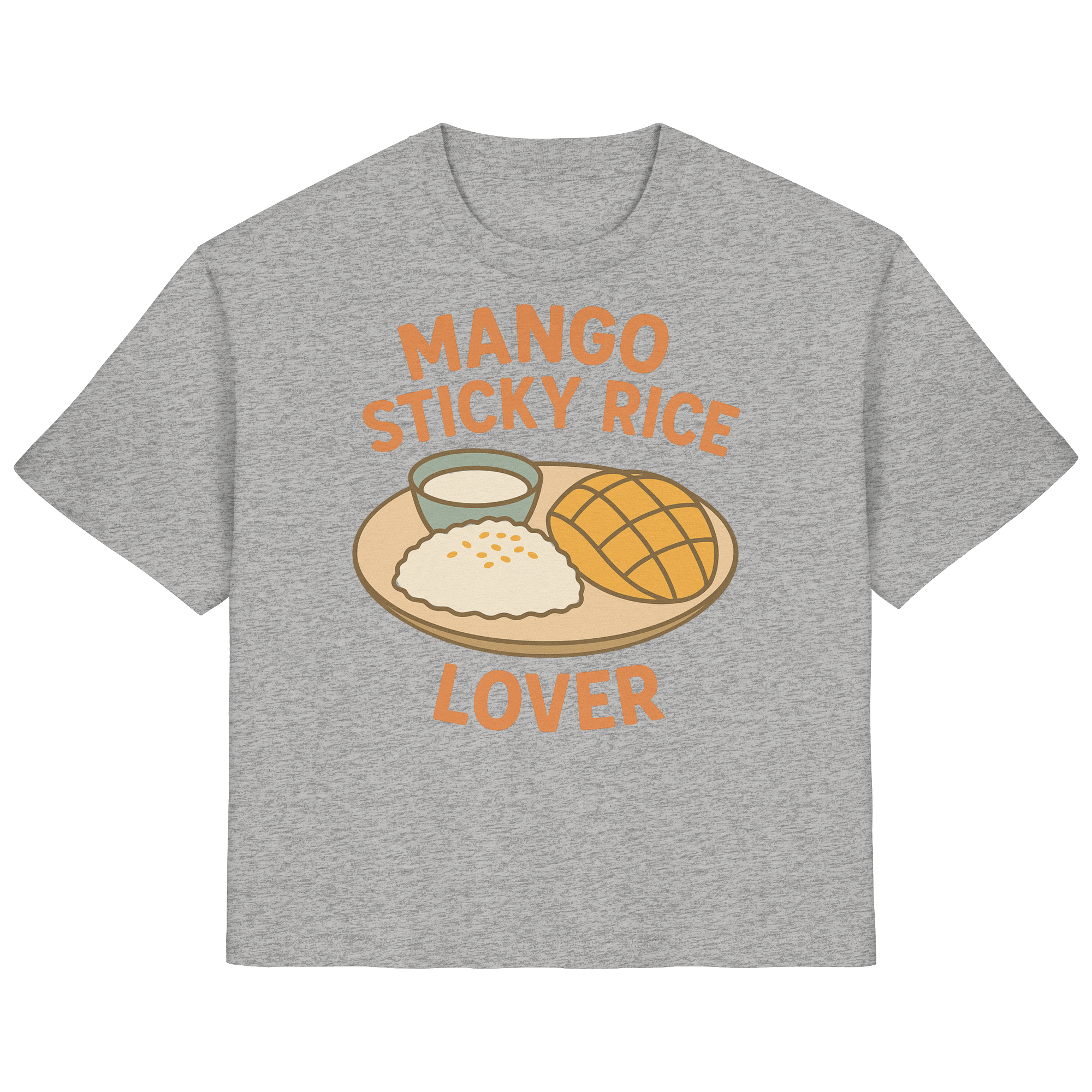 Mango Sticky Rice Lover – Thai Dessert Shirt | Thailand Food Design - Ladies Organic Shirt