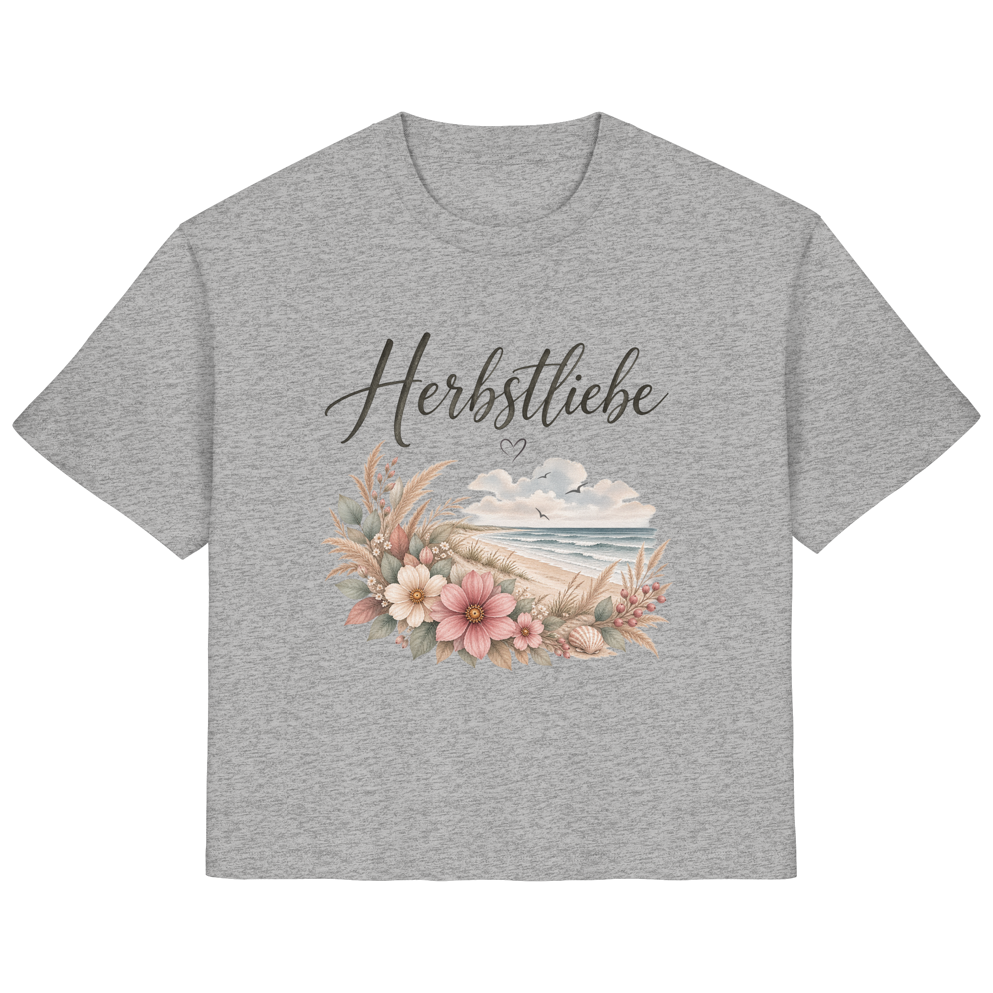 Autumn Coast – Herbstliebe am Meer - - Ladies Organic Shirt