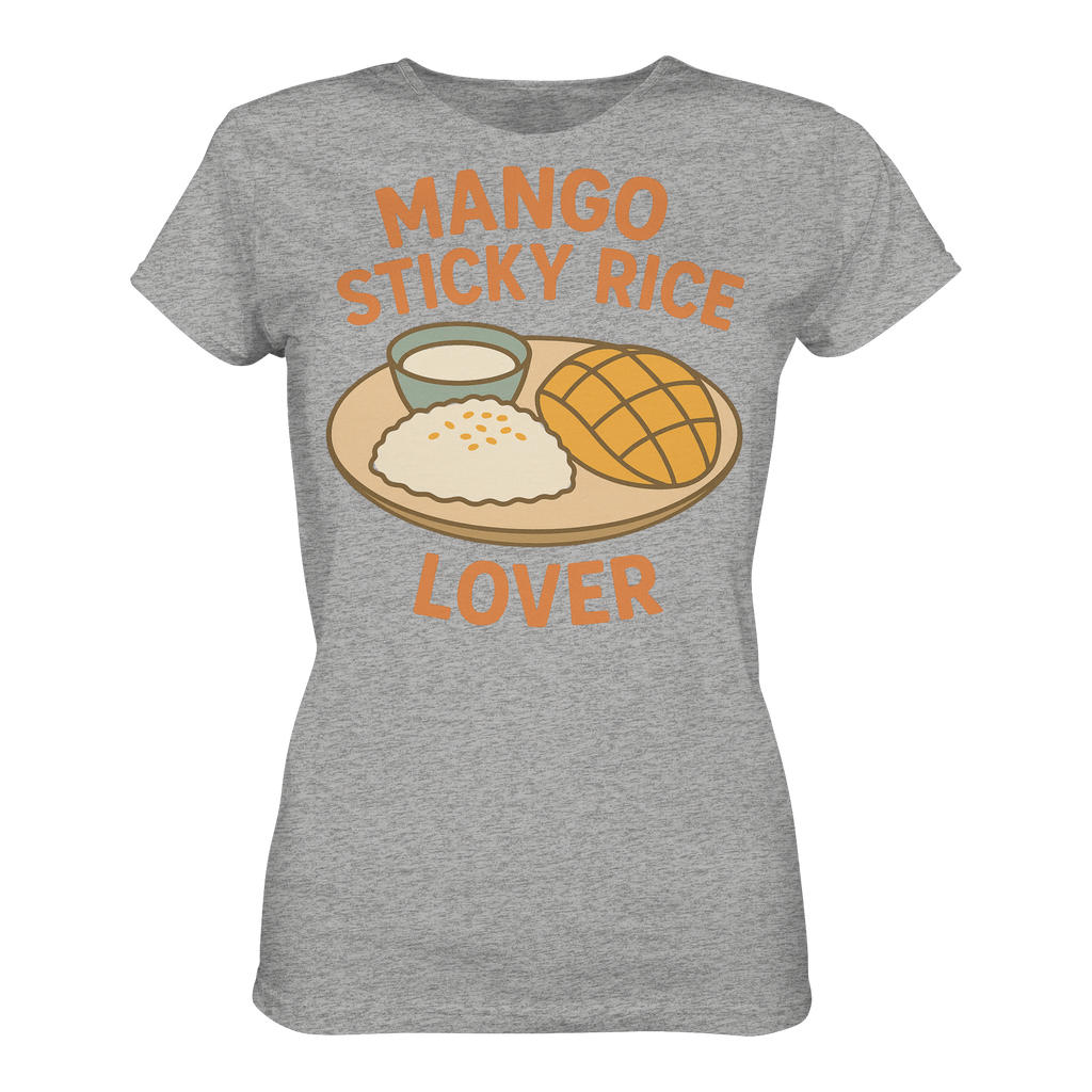 Mango Sticky Rice Lover – Thai Dessert Shirt | Thailand Food Design - Ladies Organic Shirt