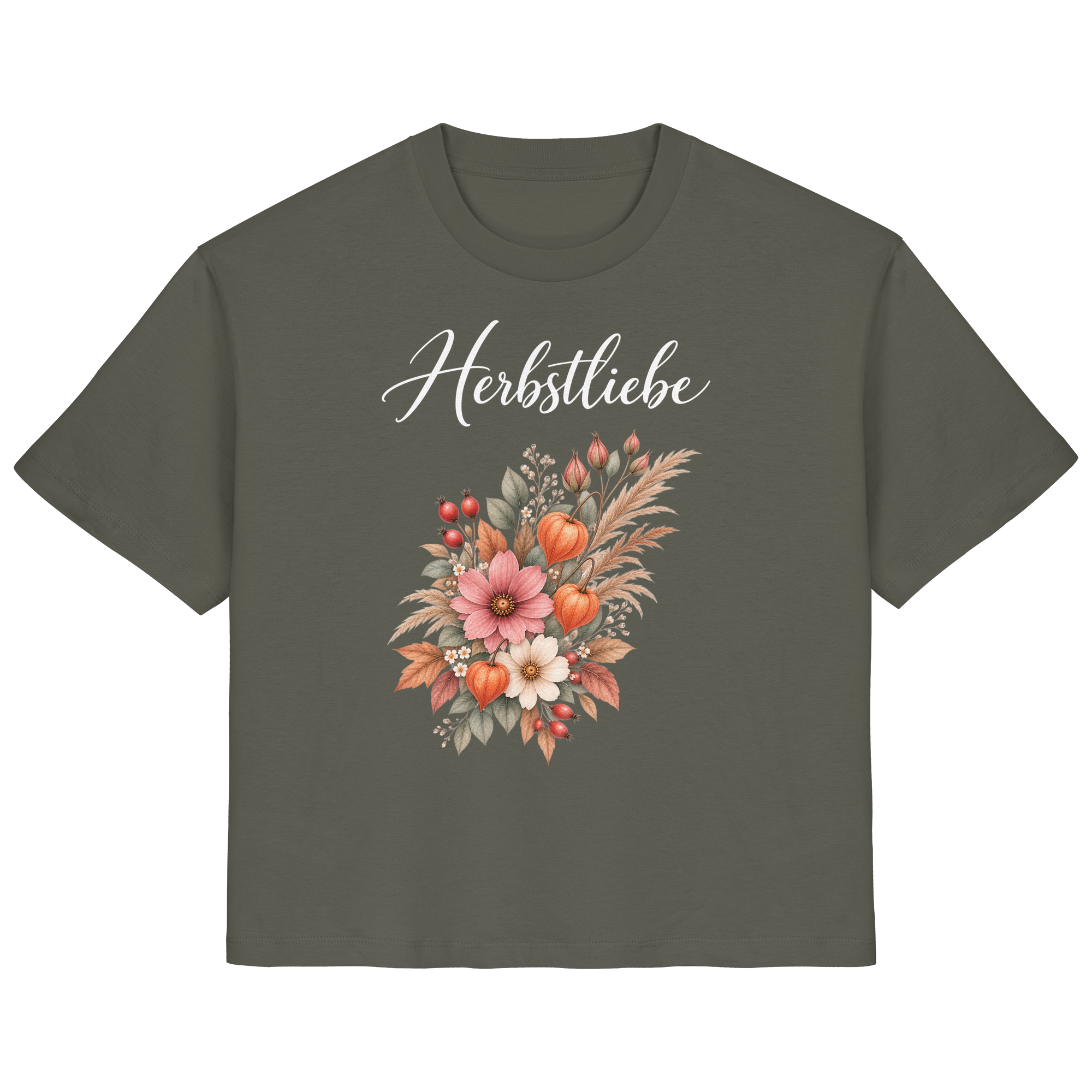 Autumn Garden - Dark Edition - - Ladies Organic Shirt