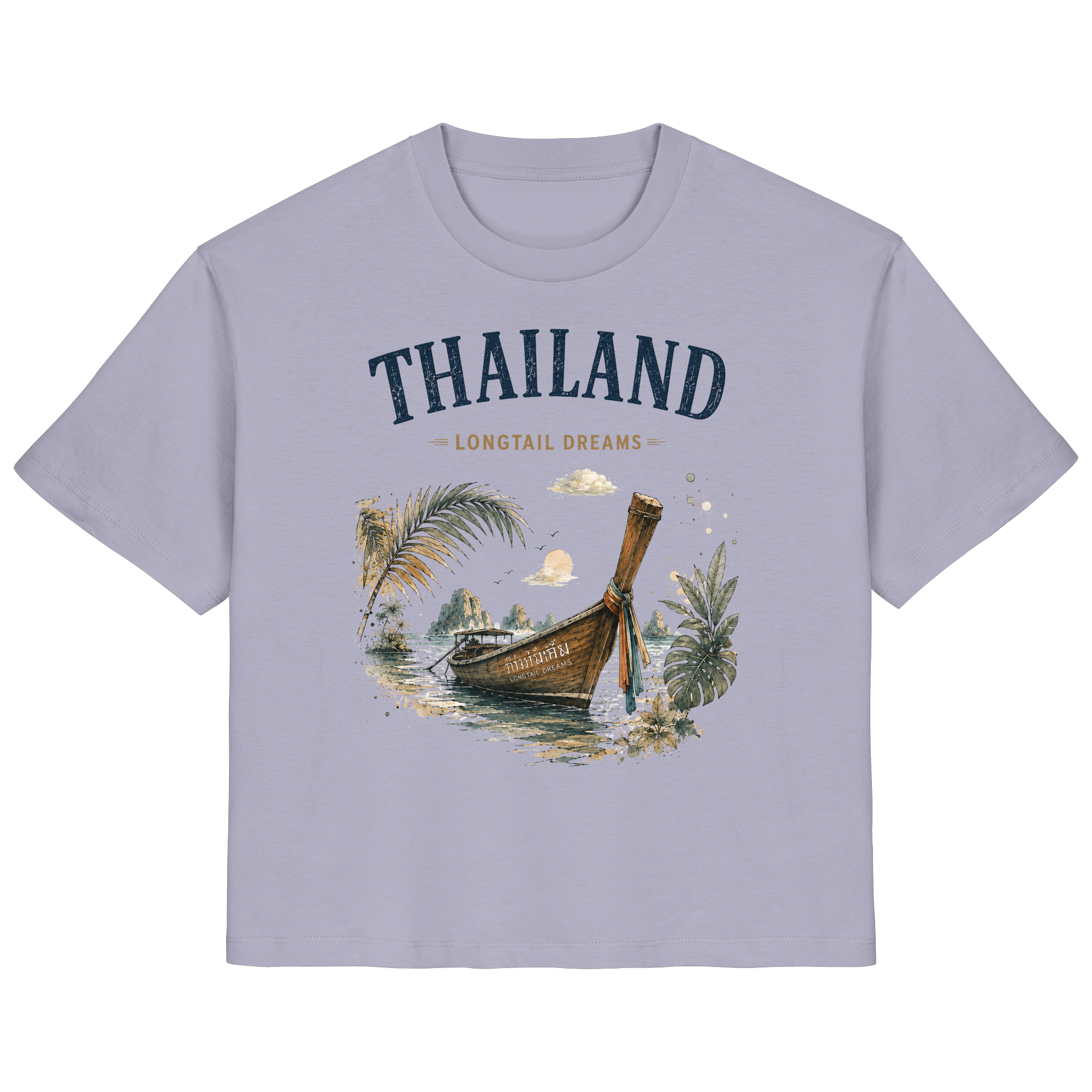 Thailand-Longtail-Dreams-Light-Edition - Ladies Organic Shirt