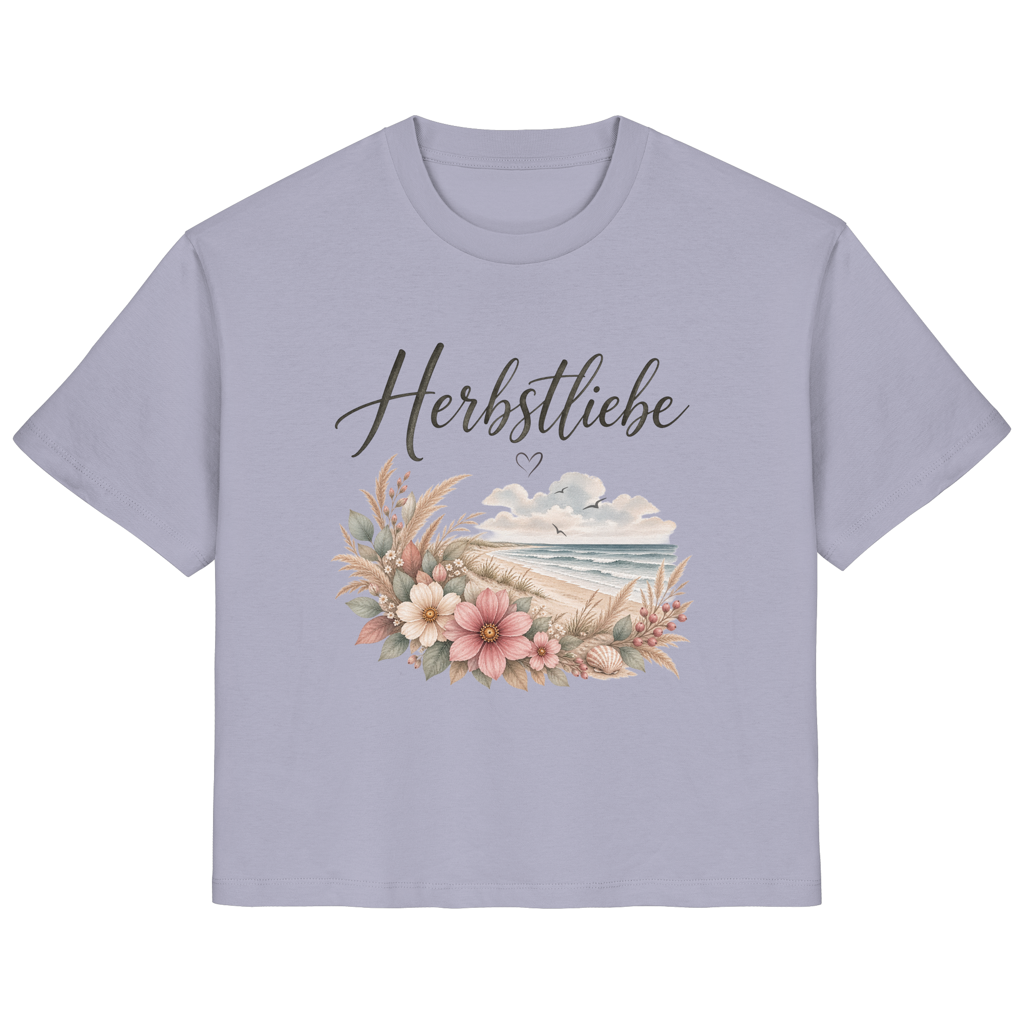 Autumn Coast – Herbstliebe am Meer - - Ladies Organic Shirt