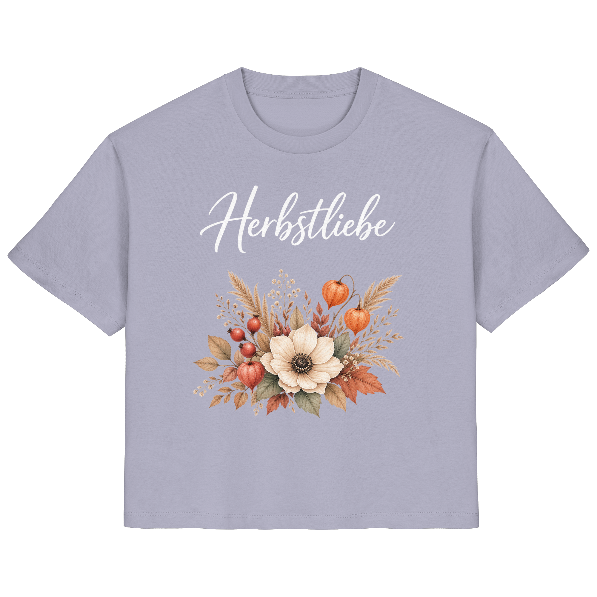 Herbstliebe – Golden Harvest - Dark Edition - - Ladies Organic Shirt