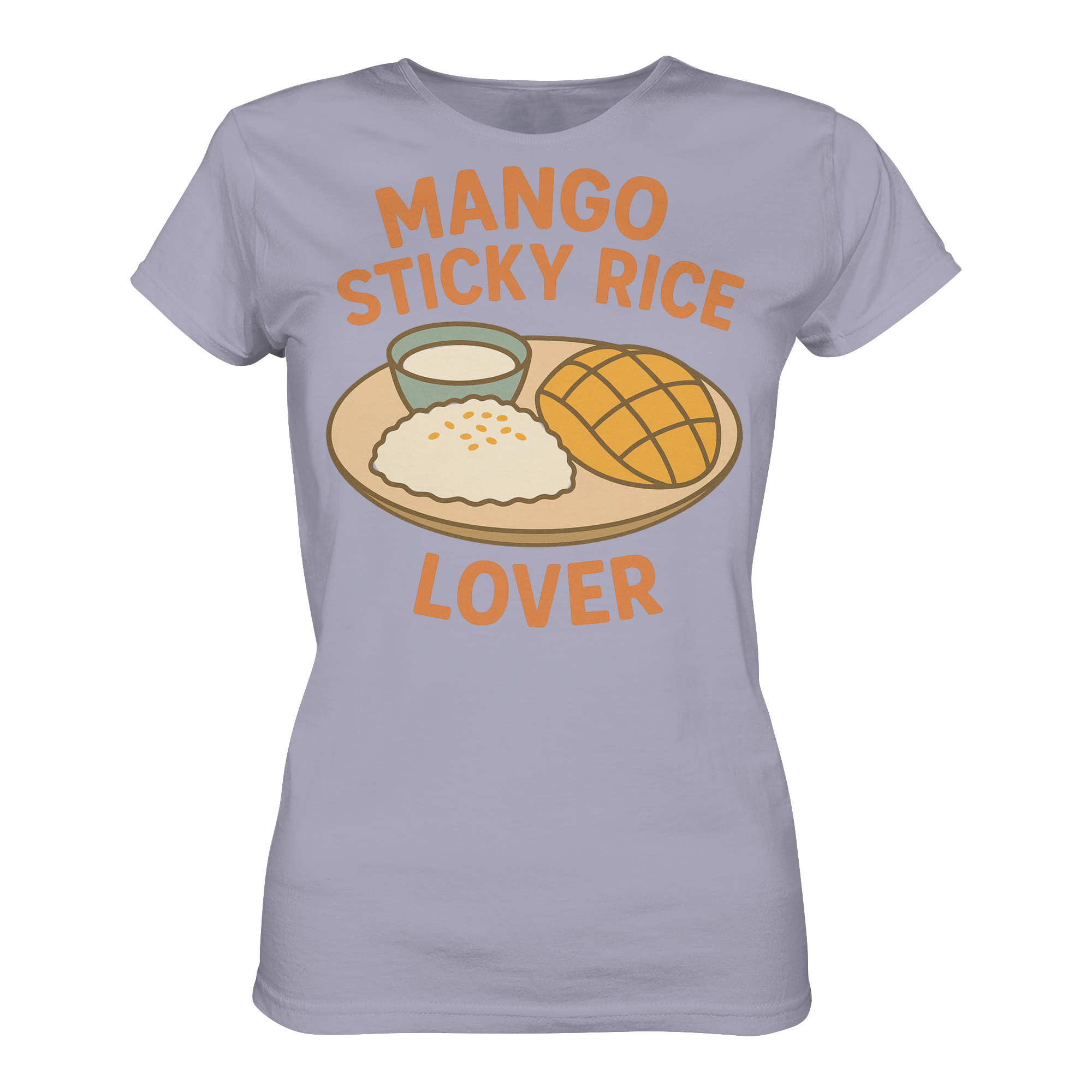 Mango Sticky Rice Lover – Thai Dessert Shirt | Thailand Food Design - Ladies Organic Shirt
