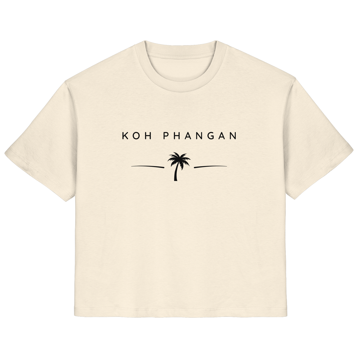 Koh Phangan – Minimal Palm - Ladies Organic Shirt
