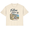 Follow the Road – Vanlife – Damen Bio T-Shirt – Frontprint