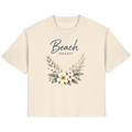 Beach Therapy | Florales Strandmotiv | Sommer | Urlaub | Meer | Blumen | - Ladies Organic Shirt