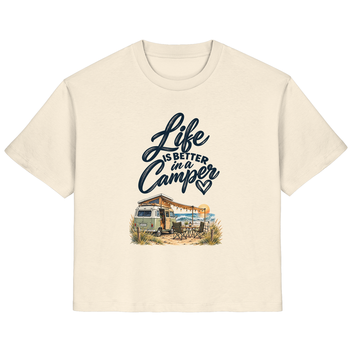 Life is better in a Camper - Ladies Organic Shirt