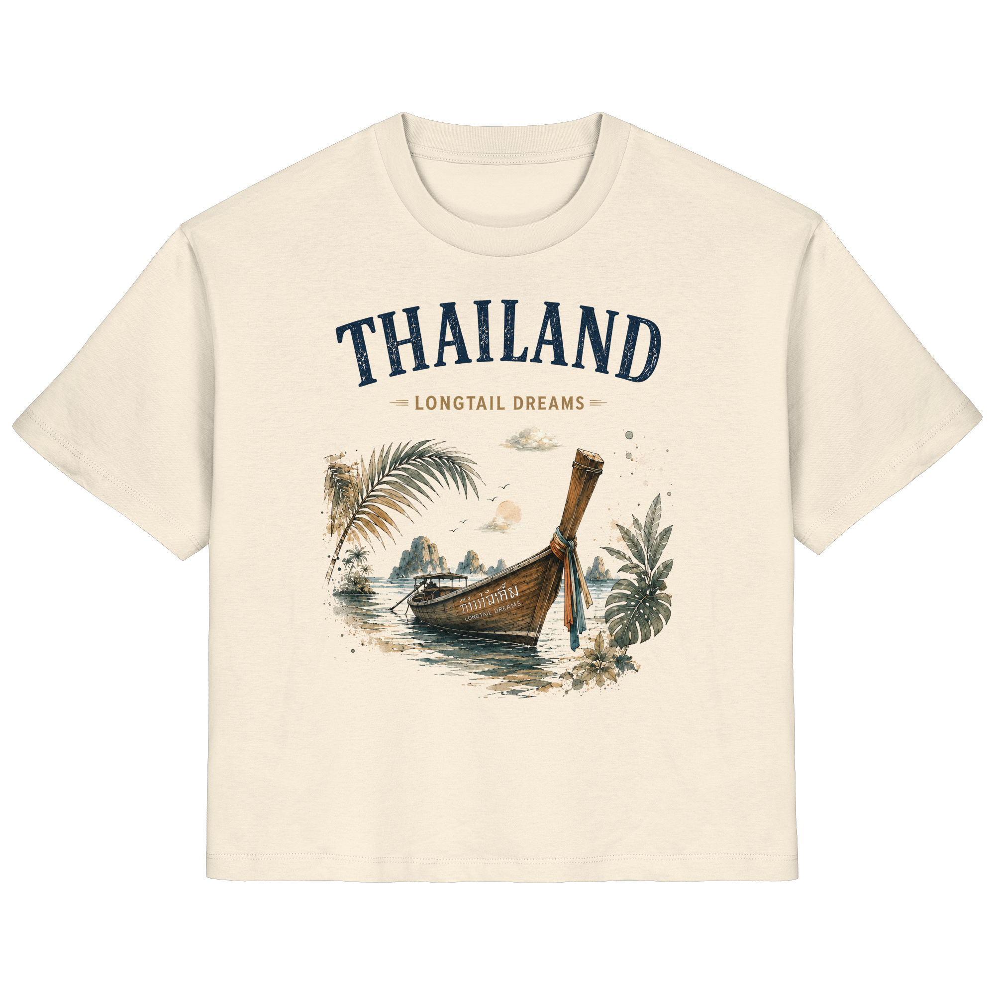 Thailand-Longtail-Dreams-Light-Edition - Ladies Organic Shirt