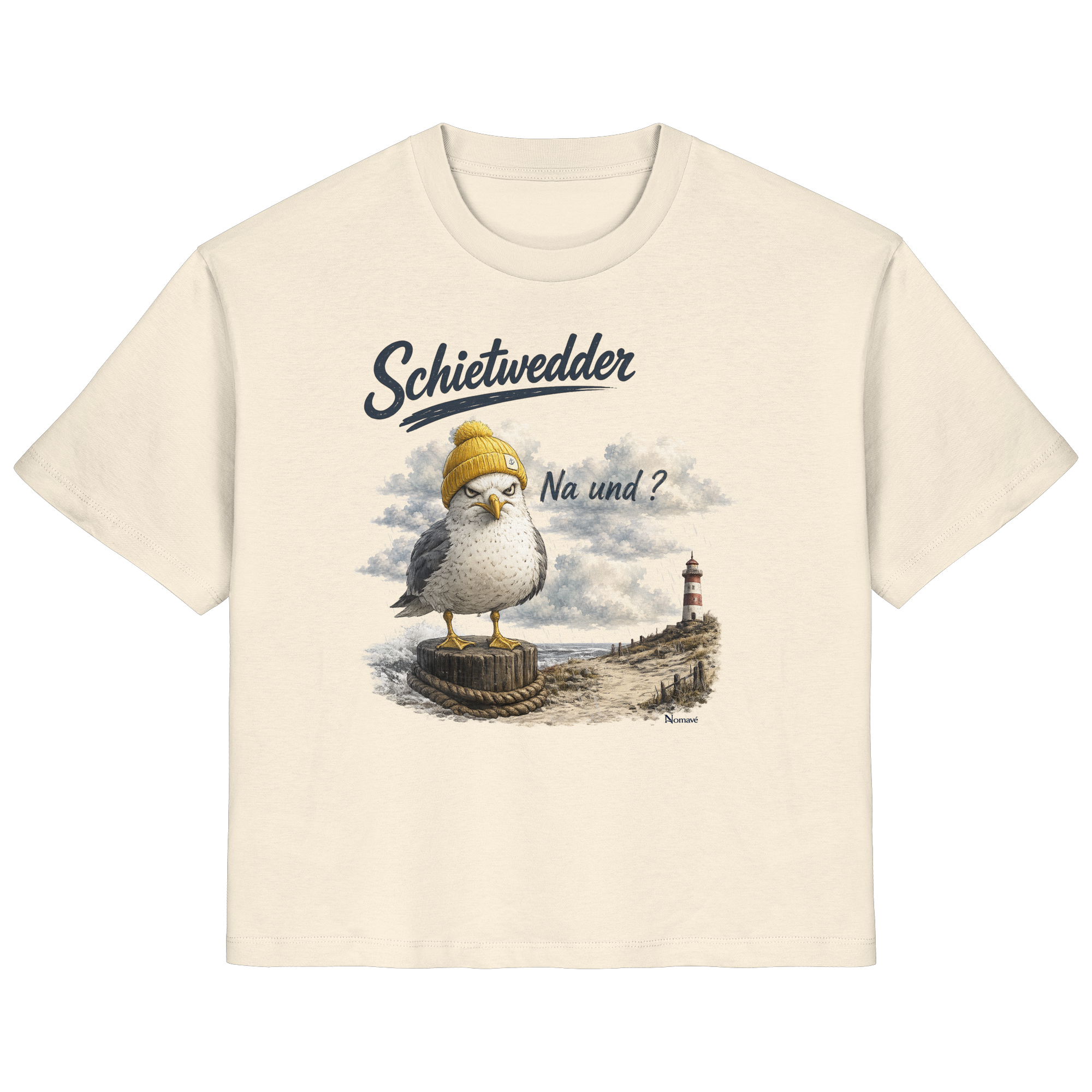 Alpha Möwe – Schietwedder? Na und! - Ladies Organic Shirt