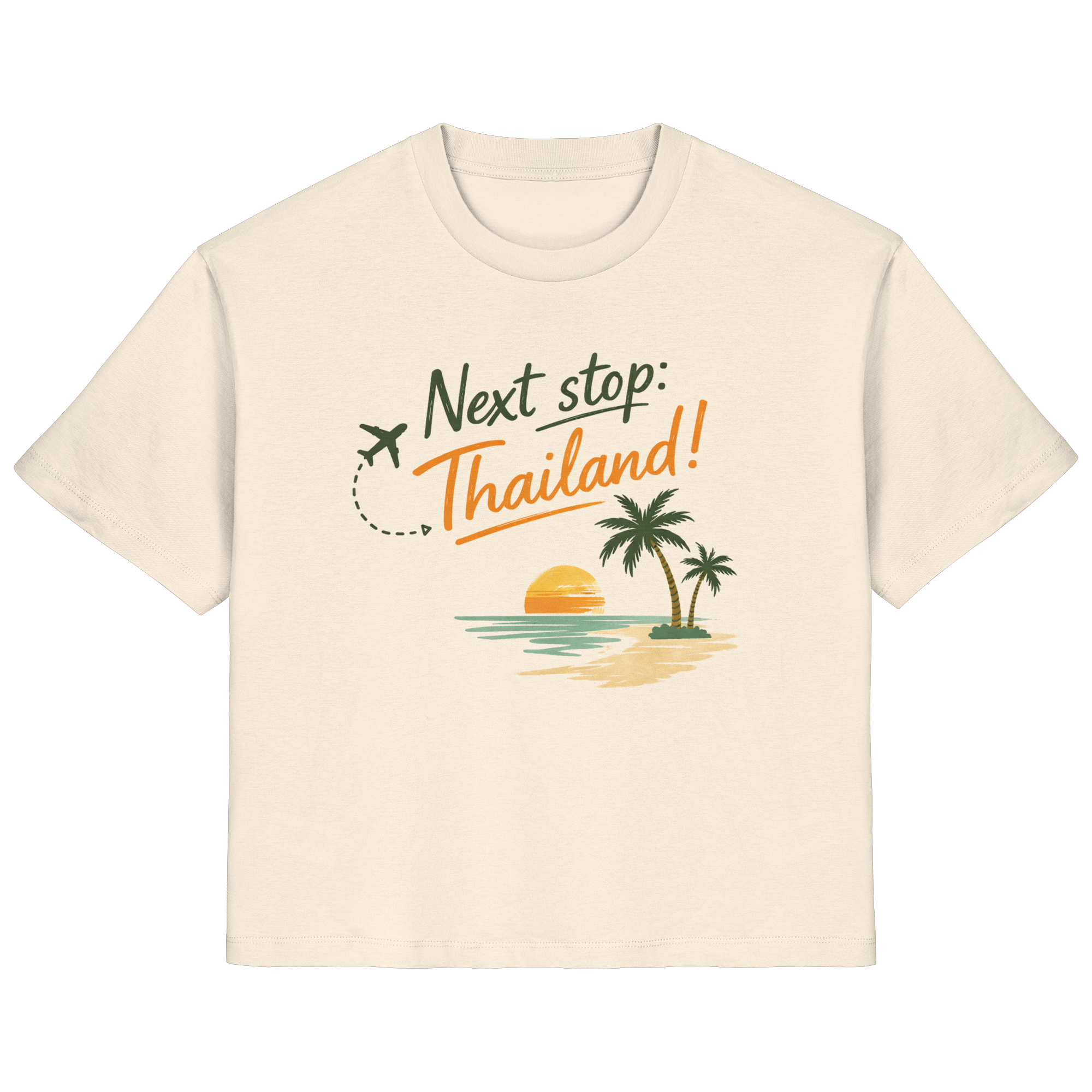 Next Stop Thailand Travel Vibes  – Nomavé - Ladies Organic Shirt