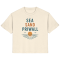 Priwall Vibes – Sea Sand Baltic Coast - Ladies Organic Shirt