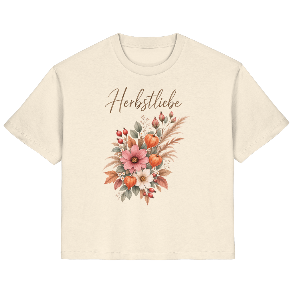 Autumn Garden – Florale Herbstliebe - Damen Bio T - Shirt