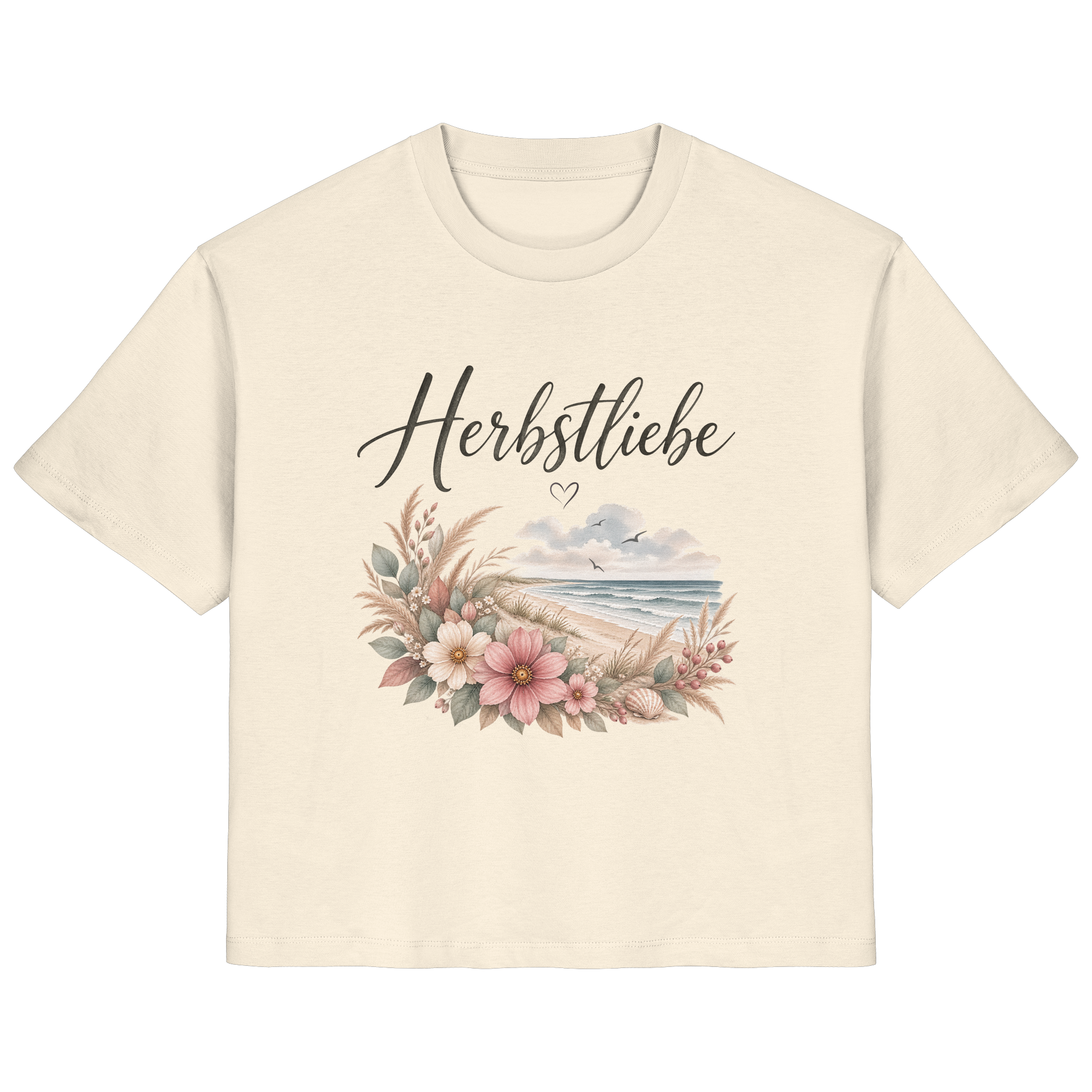Autumn Coast – Herbstliebe am Meer - - Ladies Organic Shirt