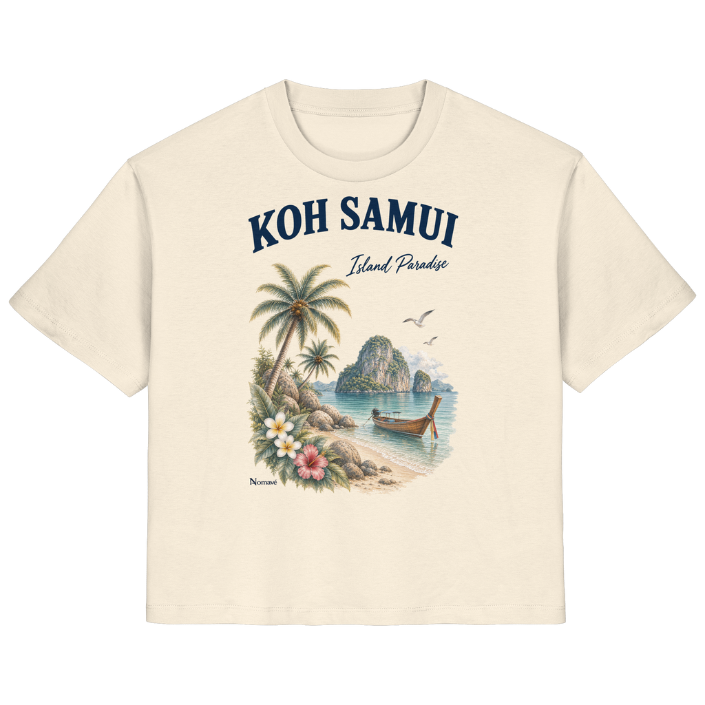 Koh Samui Thailand – Island Paradise – Tropical Vintage - Damen Bio T - Shirt