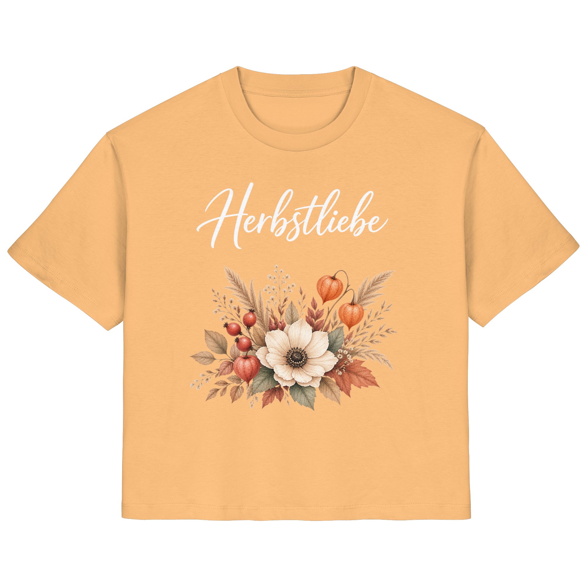 Herbstliebe – Golden Harvest - Dark Edition - - Ladies Organic Shirt