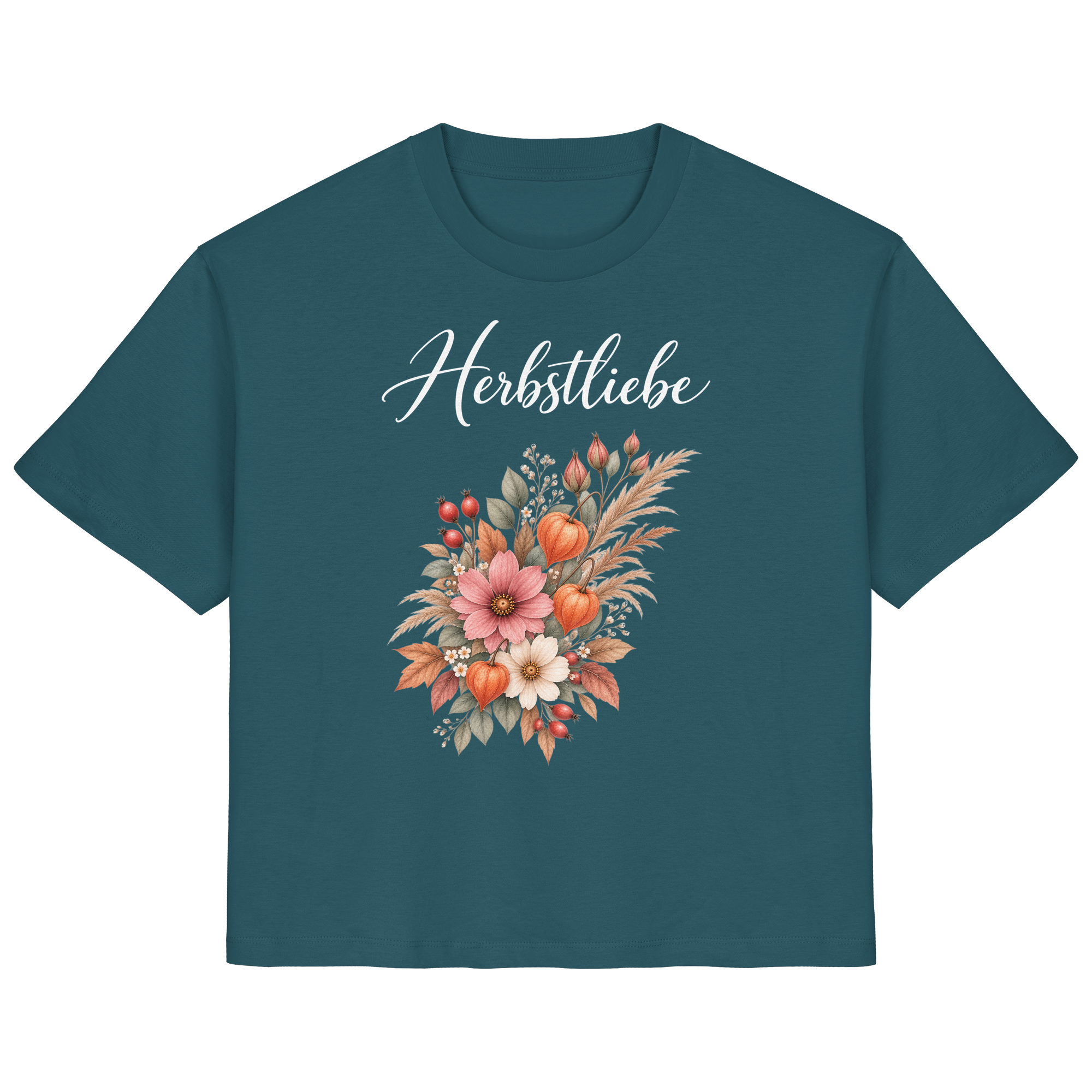 Autumn Garden - Dark Edition - - Ladies Organic Shirt