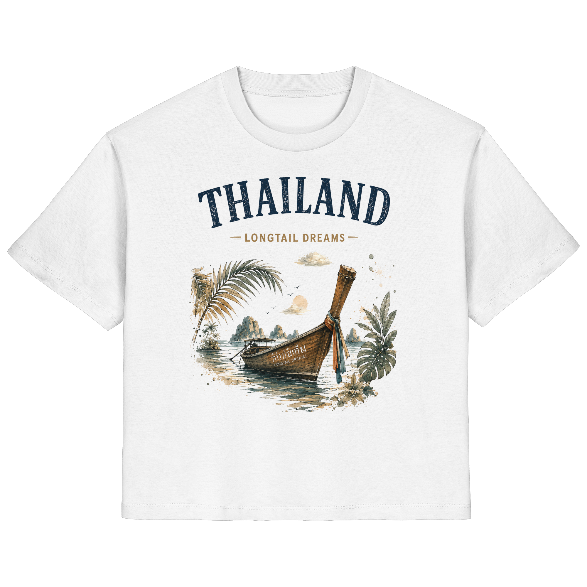 Thailand-Longtail-Dreams-Light-Edition - Ladies Organic Shirt