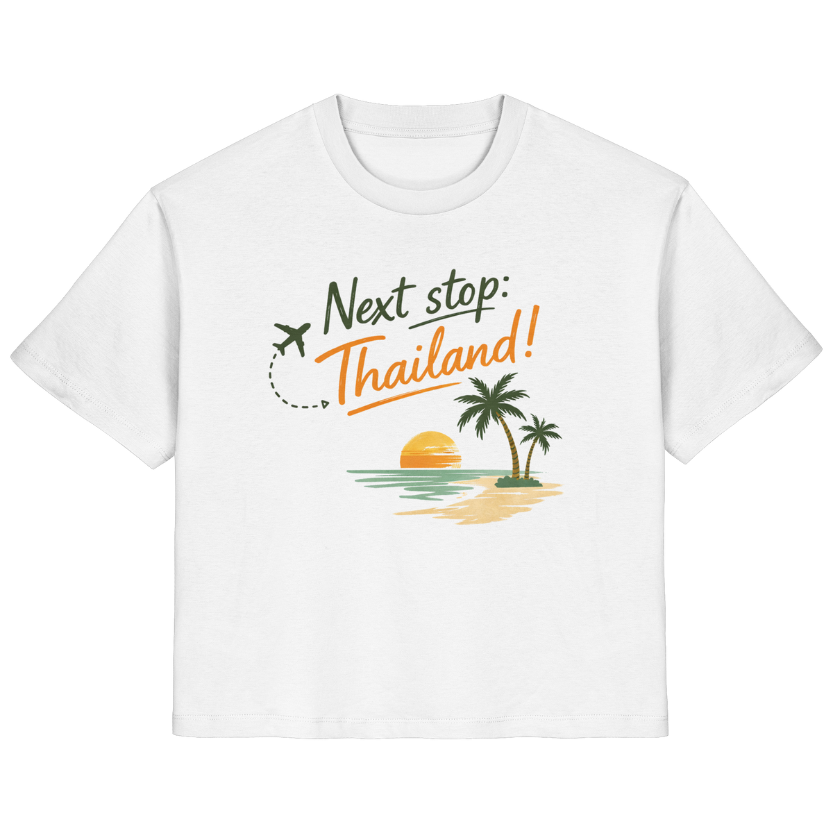 Next Stop Thailand Travel Vibes  – Nomavé - Ladies Organic Shirt
