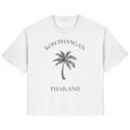 Koh Phangan – Minimal Palm | Thailand - Damen Bio T - Shirt