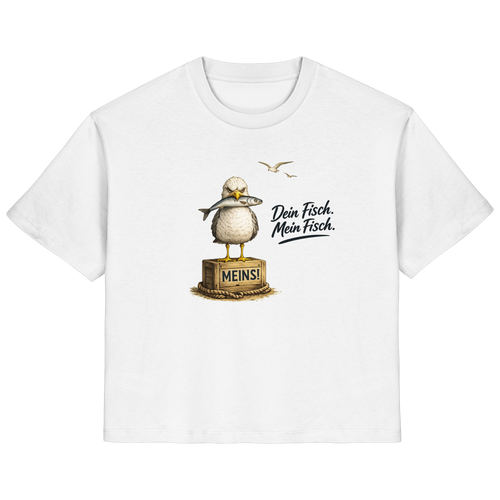 Alpha - Möwe mit Meinung – Dein Fisch. Mein Fisch. | - Ladies Organic Shirt