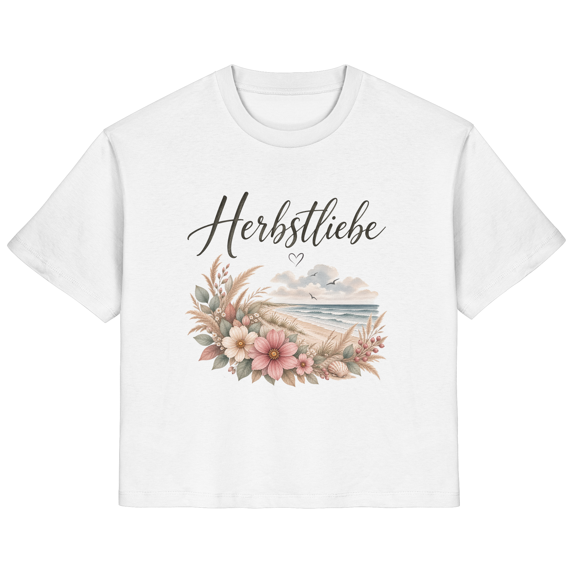 Autumn Coast – Herbstliebe am Meer - - Ladies Organic Shirt