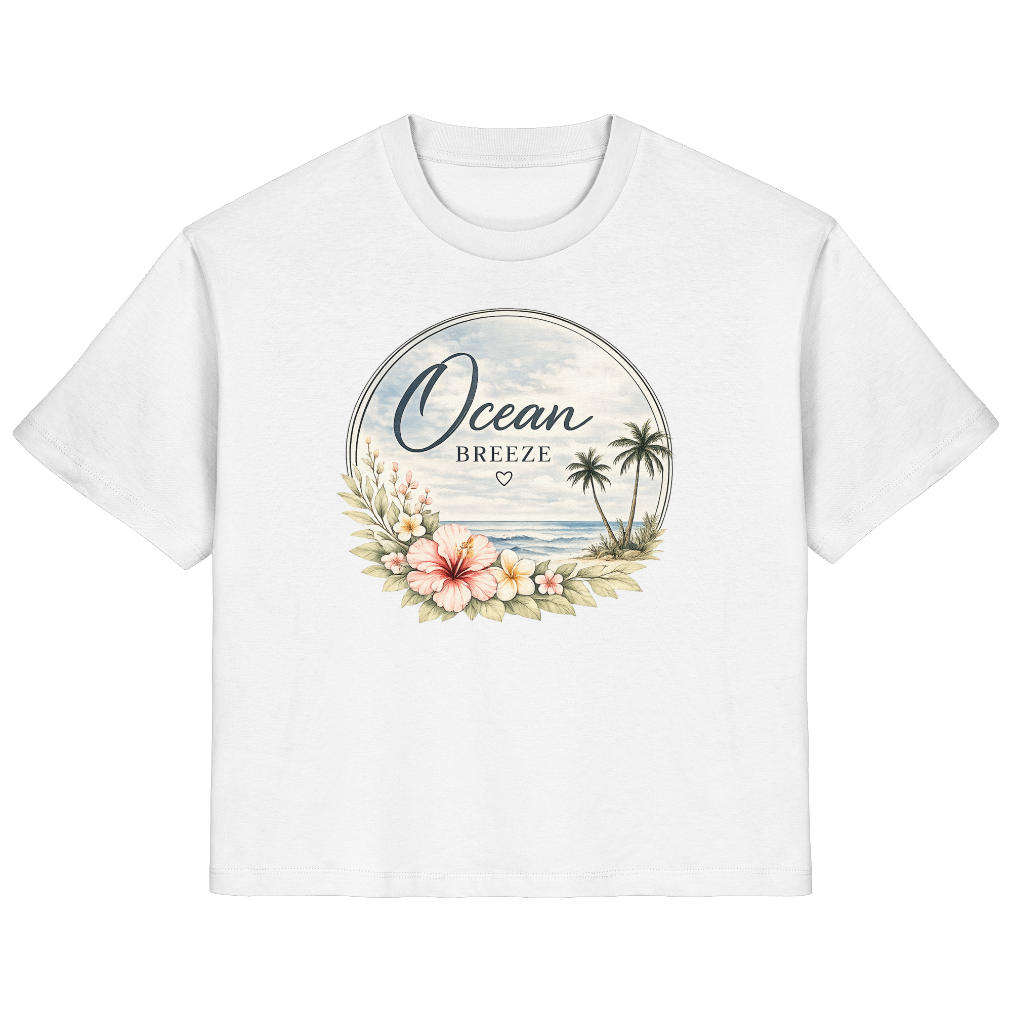 Ocean Breeze - Ladies Organic Shirt