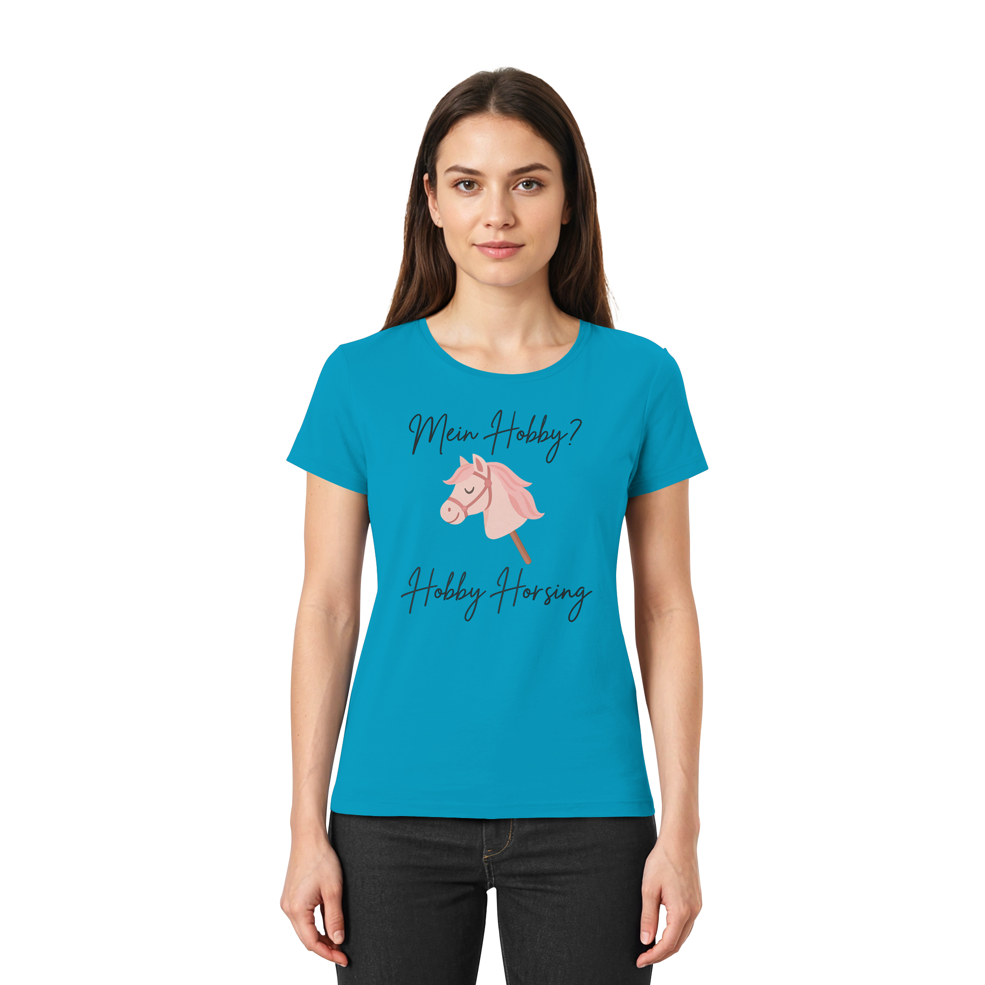 Mein Hobby? Hobby Horsing!  –  Ladies Premium Shirt