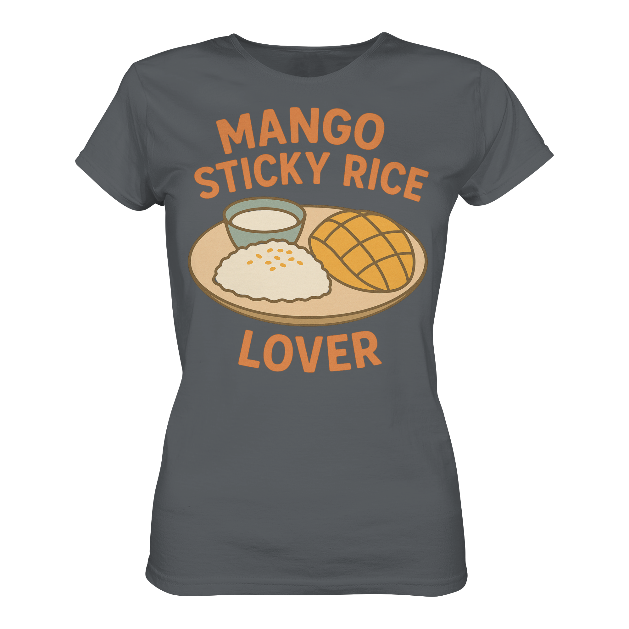 Mango Sticky Rice Lover – Thai Dessert Shirt | Thailand Food Design - Ladies Premium Shirt