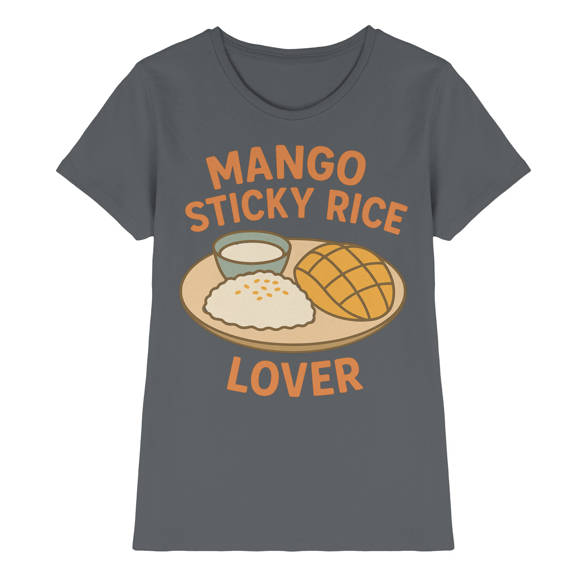 Mango Sticky Rice Lover – Thai Dessert Shirt | Thailand Food Design - Ladies Premium Shirt
