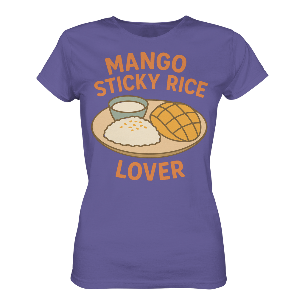 Mango Sticky Rice Lover – Thai Dessert Shirt | Thailand Food Design - Ladies Premium Shirt