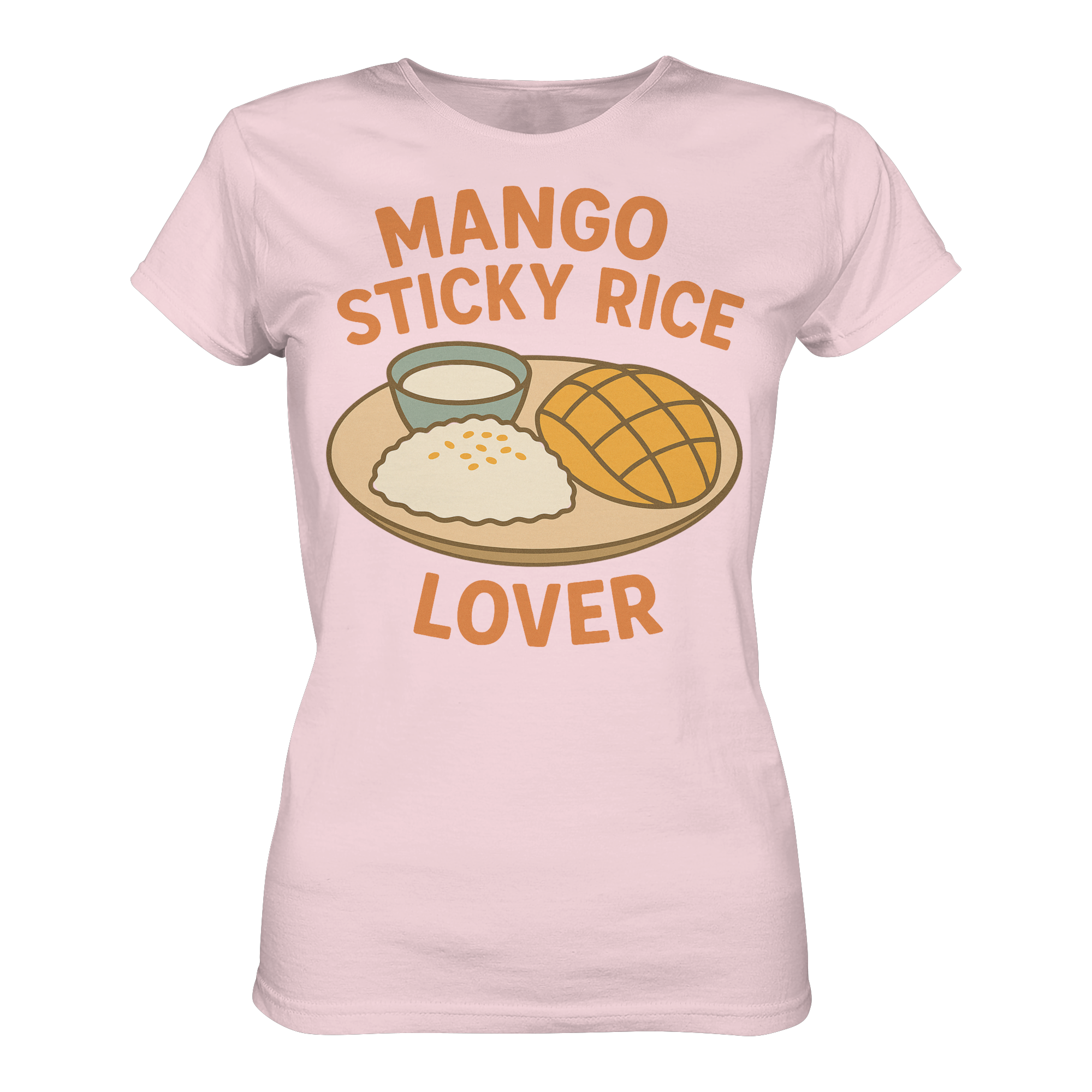 Mango Sticky Rice Lover – Thai Dessert Shirt | Thailand Food Design - Ladies Premium Shirt