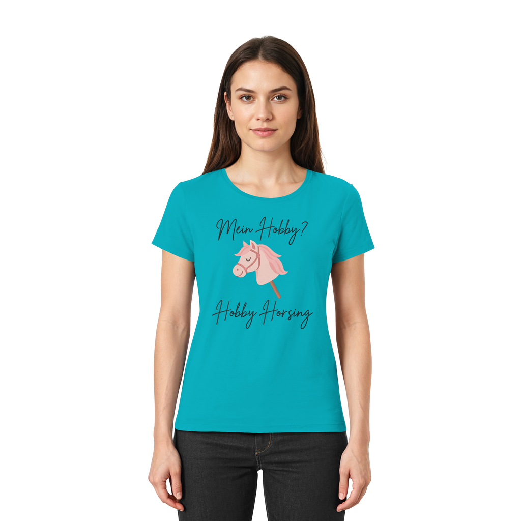 Mein Hobby? Hobby Horsing!  –  Ladies Premium Shirt