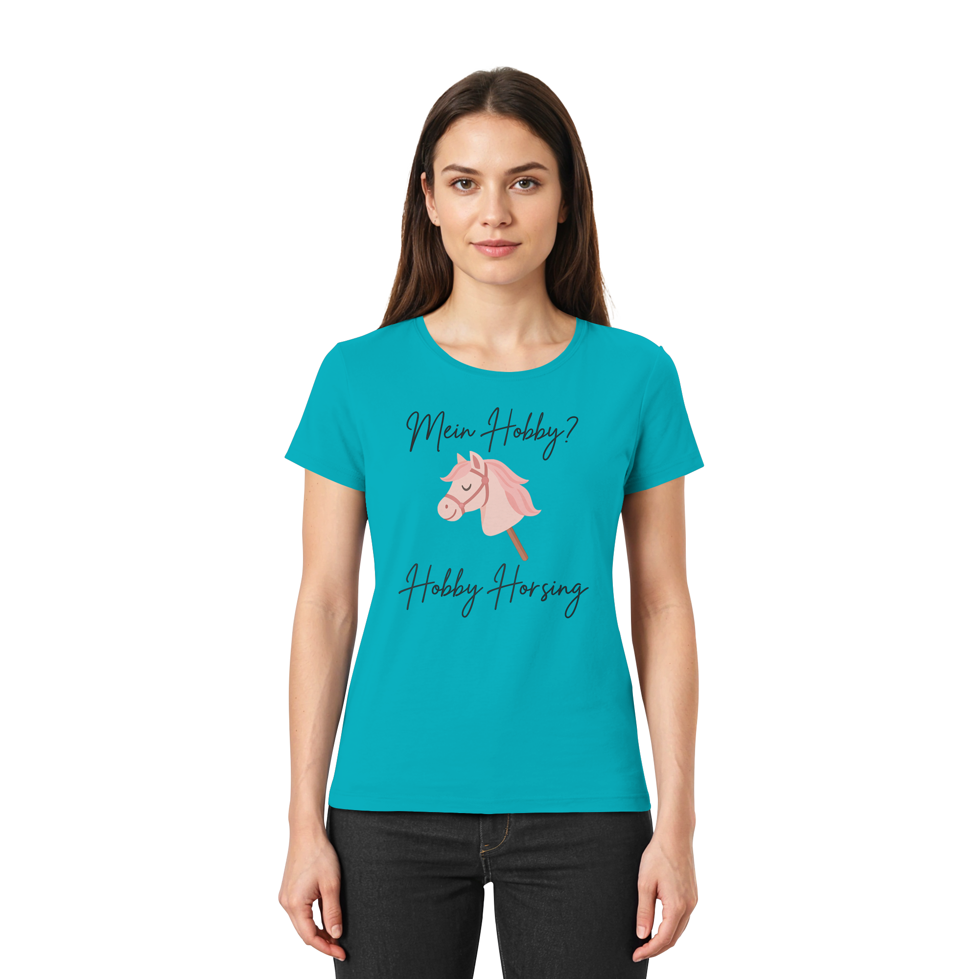 Mein Hobby? Hobby Horsing!  –  Ladies Premium Shirt