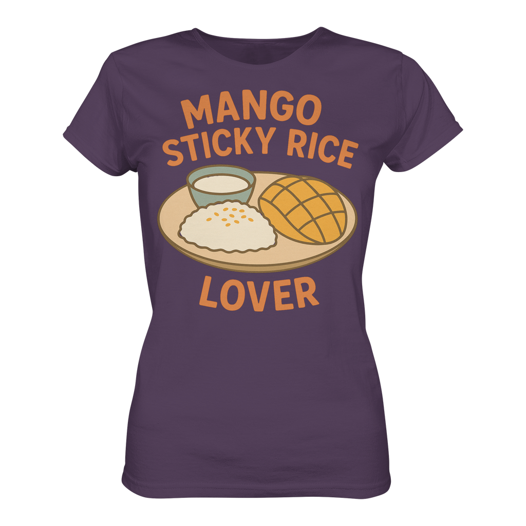 Mango Sticky Rice Lover – Thai Dessert Shirt | Thailand Food Design - Ladies Premium Shirt