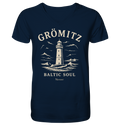 Grömitz Baltic Soul - Ostsee Mens Bio V-Neck Shirt
