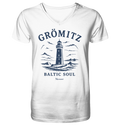 Grömitz Baltic Soul - Ostsee Mens Bio V-Neck Shirt