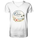 Ocean Breeze - Mens Organic V-Neck Shirt
