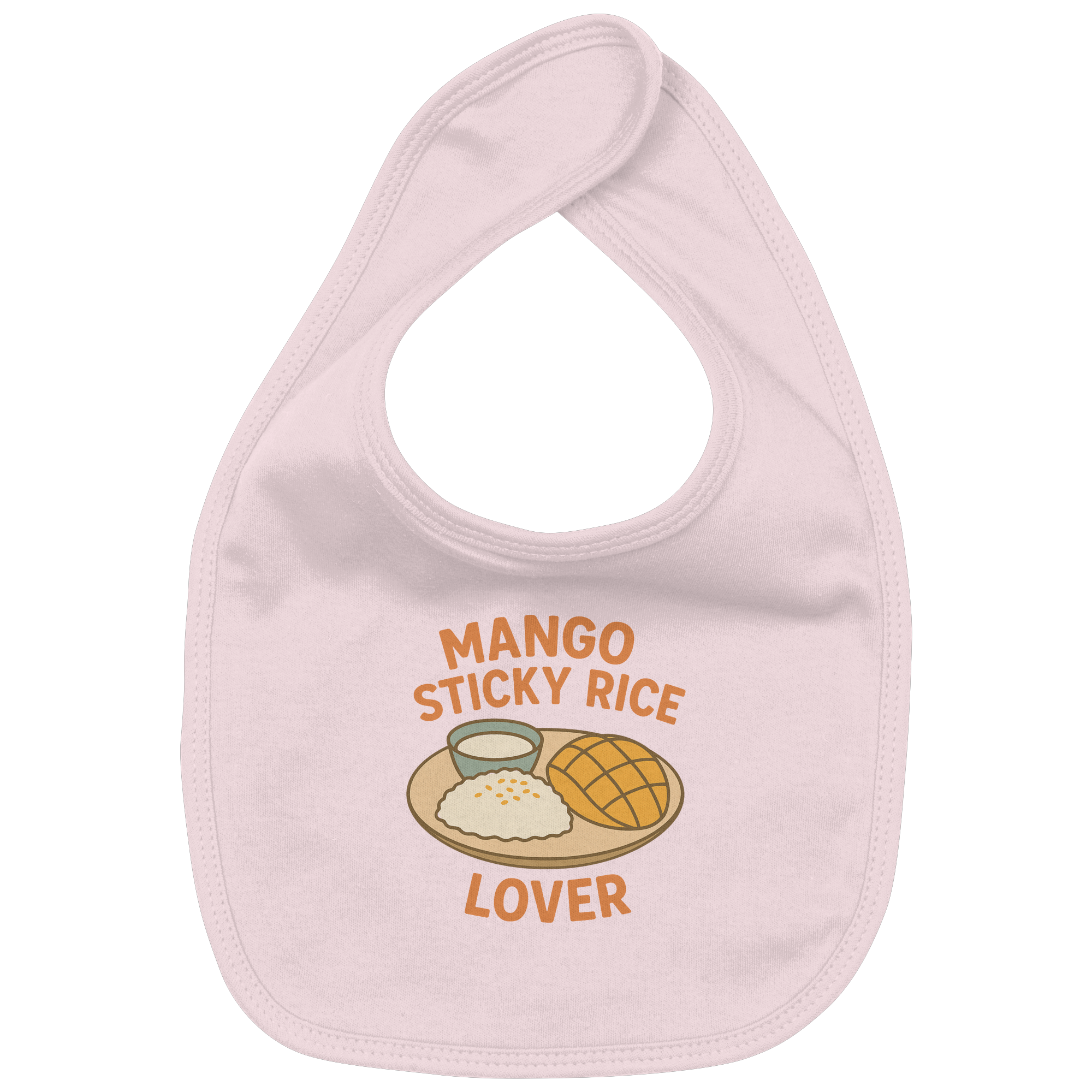 Mango Sticky Rice Lover – Thai Dessert | Thailand Food Design - Organic Baby-Lätzchen