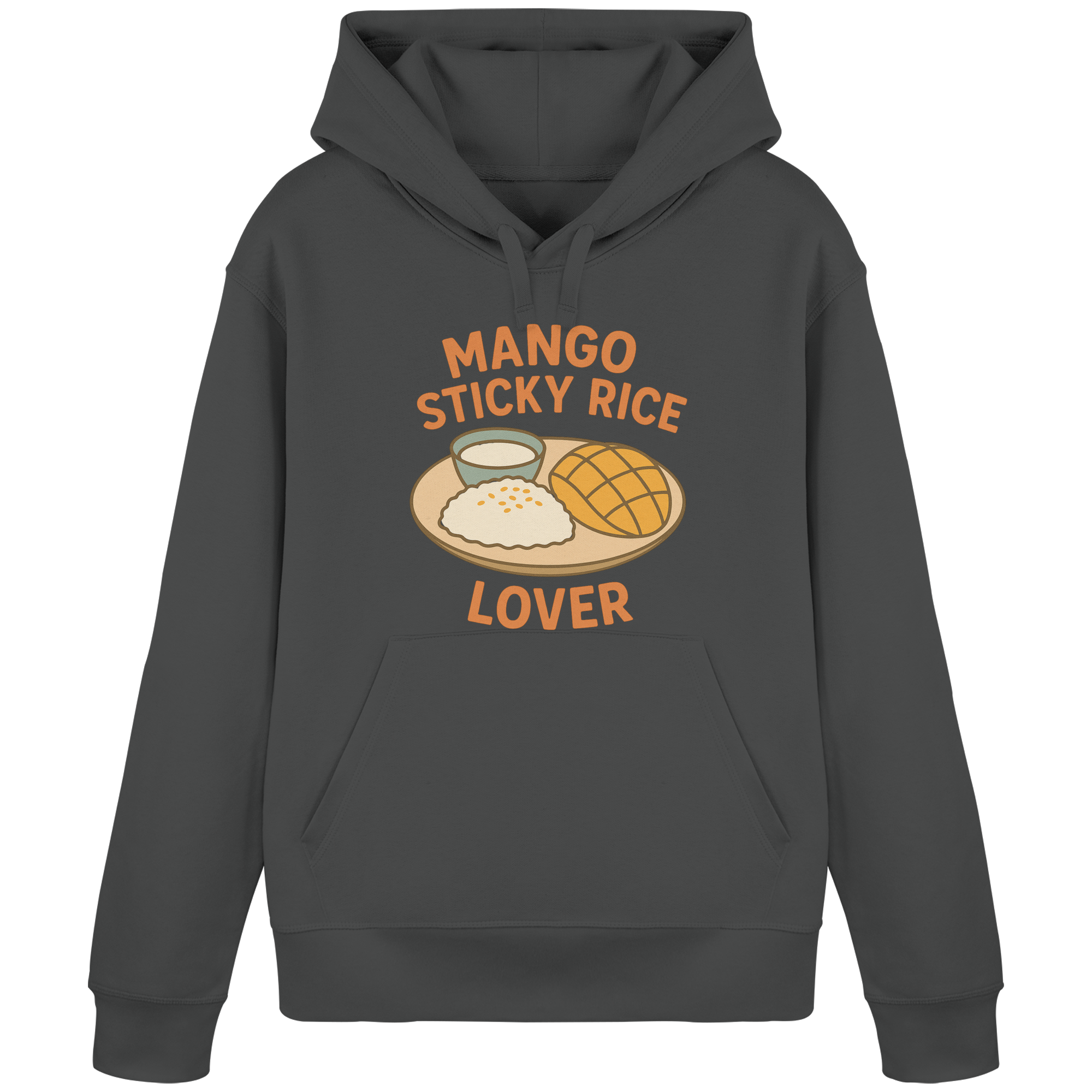 Mango Sticky Rice Lover – Thai Dessert  | Thailand Food Design - Organic Basic Hoodie