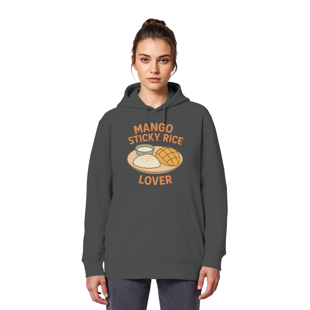 Mango Sticky Rice Lover – Thai Dessert  | Thailand Food Design - Organic Basic Hoodie