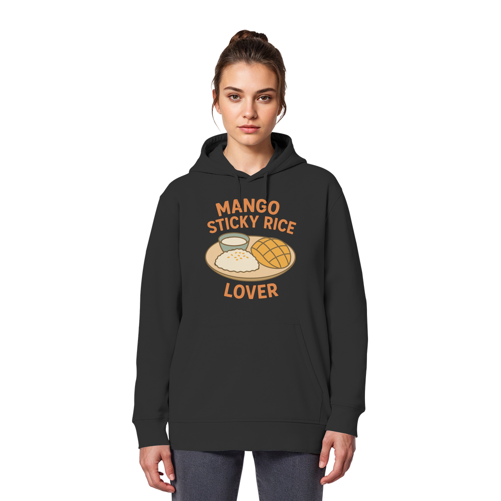 Mango Sticky Rice Lover – Thai Dessert  | Thailand Food Design - Organic Basic Hoodie
