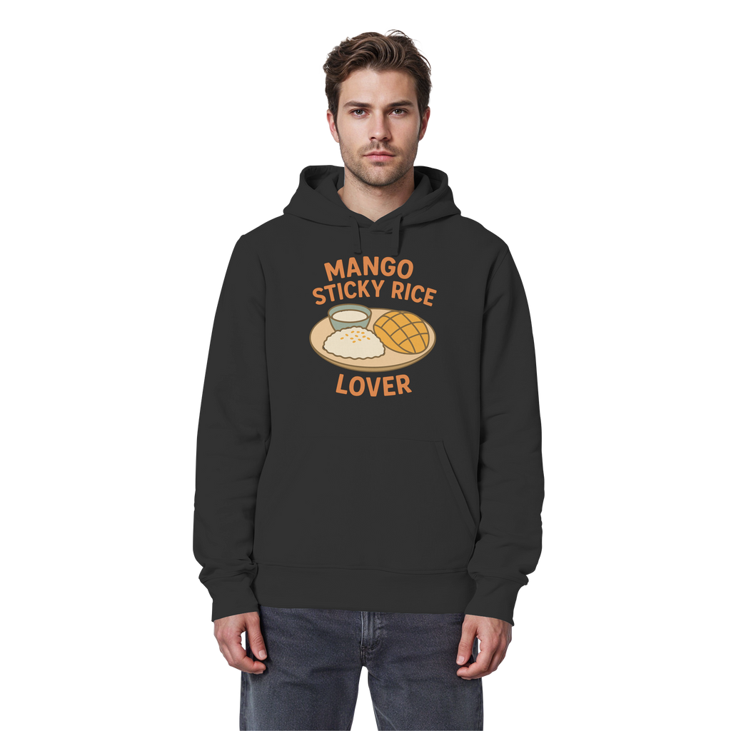 Mango Sticky Rice Lover – Thai Dessert  | Thailand Food Design - Organic Basic Hoodie