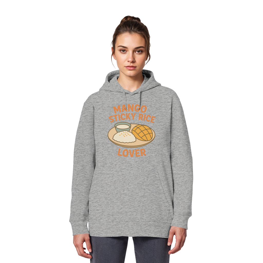 Mango Sticky Rice Lover – Thai Dessert  | Thailand Food Design - Organic Basic Hoodie