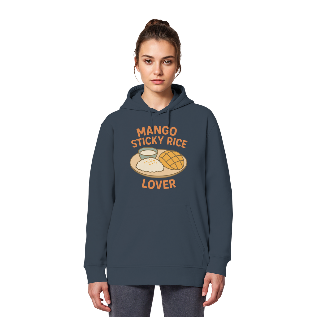 Mango Sticky Rice Lover – Thai Dessert  | Thailand Food Design - Organic Basic Hoodie