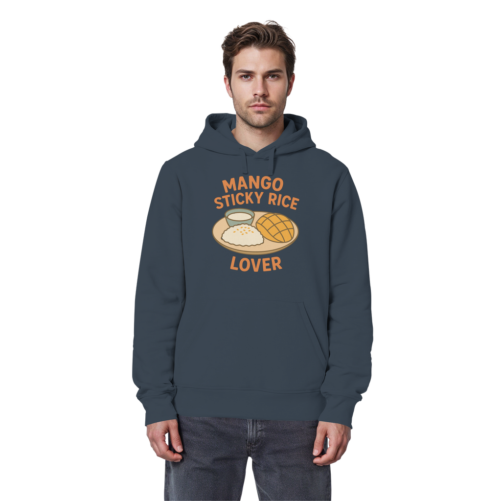 Mango Sticky Rice Lover – Thai Dessert  | Thailand Food Design - Organic Basic Hoodie