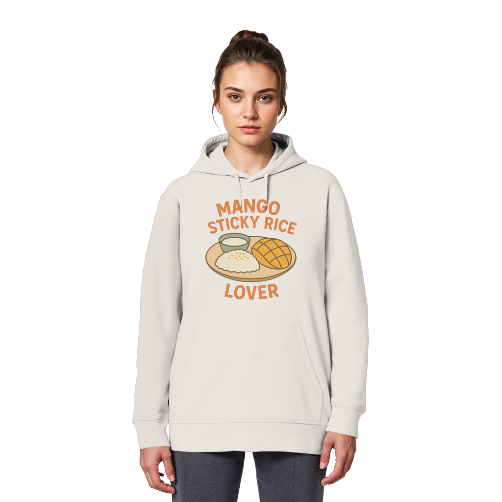 Mango Sticky Rice Lover – Thai Dessert  | Thailand Food Design - Organic Basic Hoodie