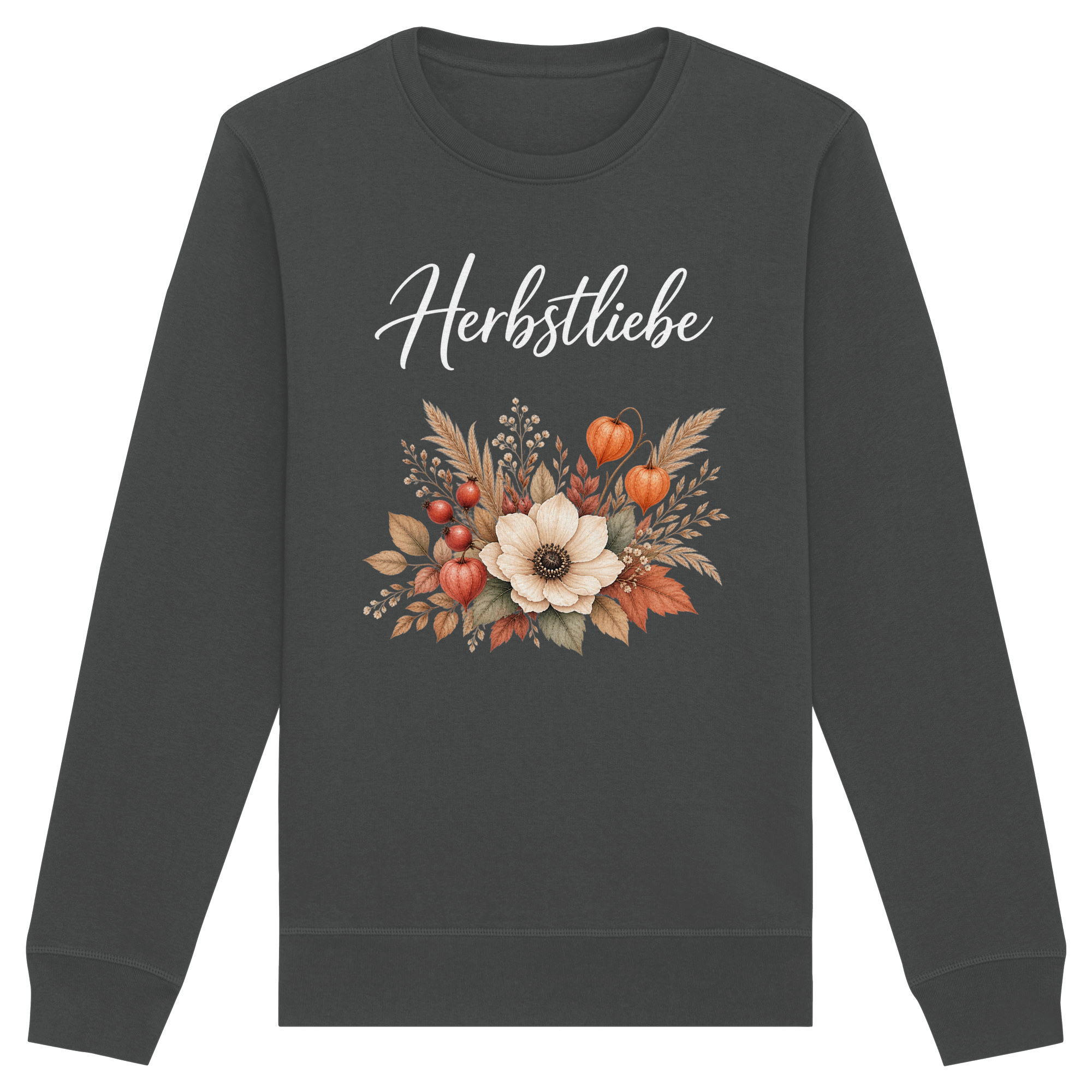 Herbstliebe – Golden Harvest - Dark Edition - - Organic Basic Unisex Sweatshirt