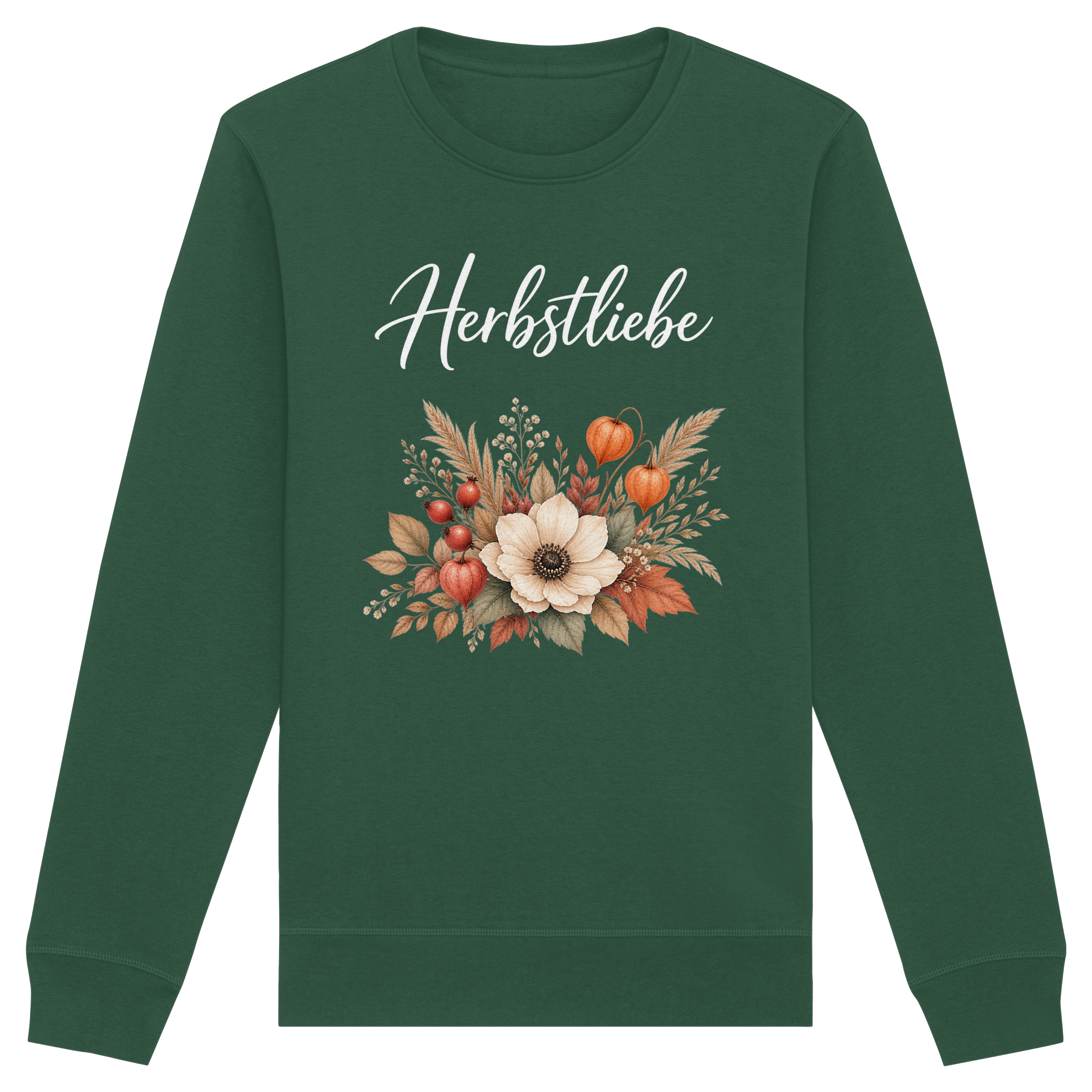Herbstliebe – Golden Harvest - Dark Edition - - Organic Basic Unisex Sweatshirt